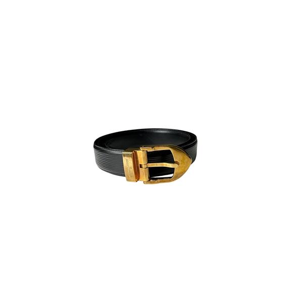 709. Louis Vuitton Epi Santur Belt - Picture 2 of 3